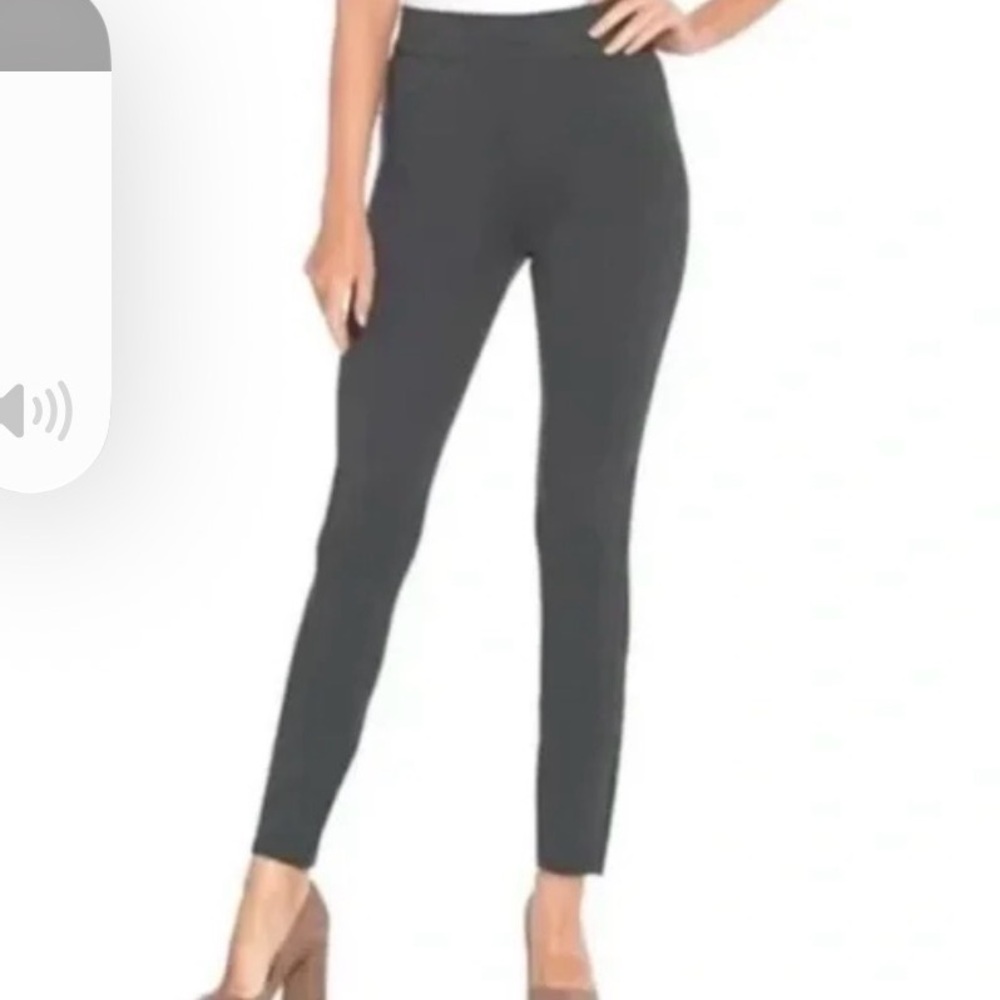 SPANX The Perfect Pant Ponte Ankle Length Pant Leggings Pepper Gray 20202R